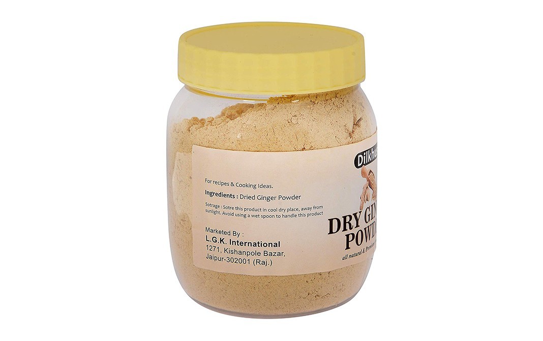 Dilkhush Dry Ginger Powder    Plastic Jar  100 grams